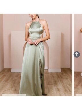 Revelry Silver Sage Dress